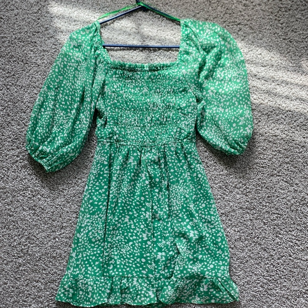 Sienna Sky MINI Green Dress